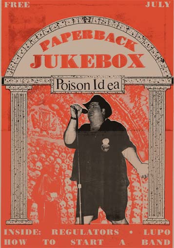 Paperback Jukebox Poison Idea Cover July 1992